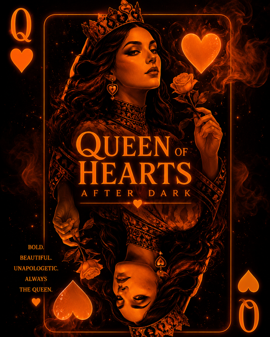 Queen of Hearts - Orange