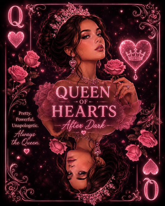Queen of Hearts - Pinks/Purples